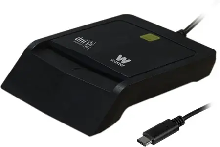 Woxter Lector DNI Electrónico con Conexión Tipo C