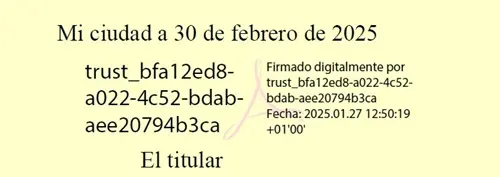 Ejemplo Firma digital