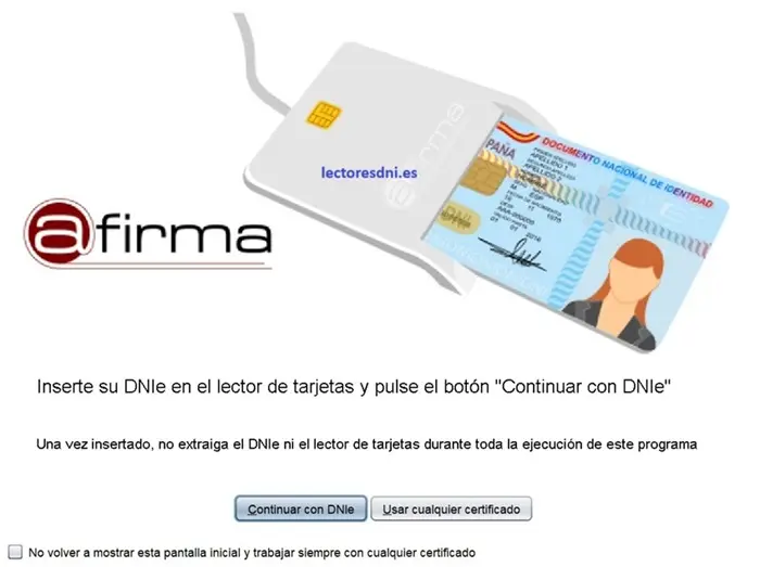 Inicio Autofirma